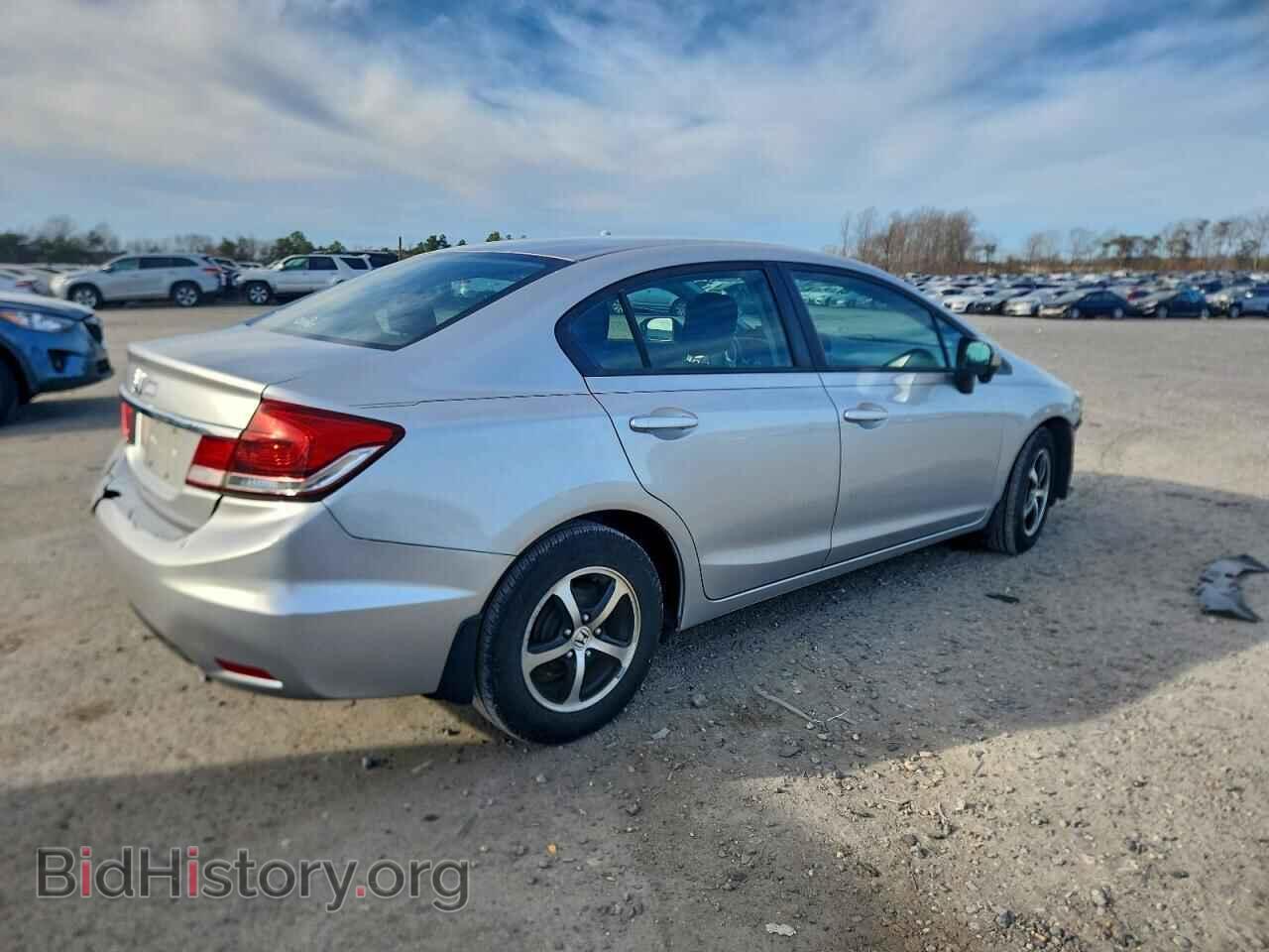 2015 HONDA CIVIC - VIN: 19XFB2F79FE003743 - Фото 3