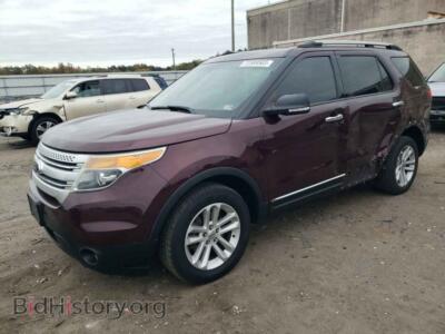 2011 Ford EXPLORER Explorer X, burgundy — VIN 1FMHK8D85BGA12162, Copart