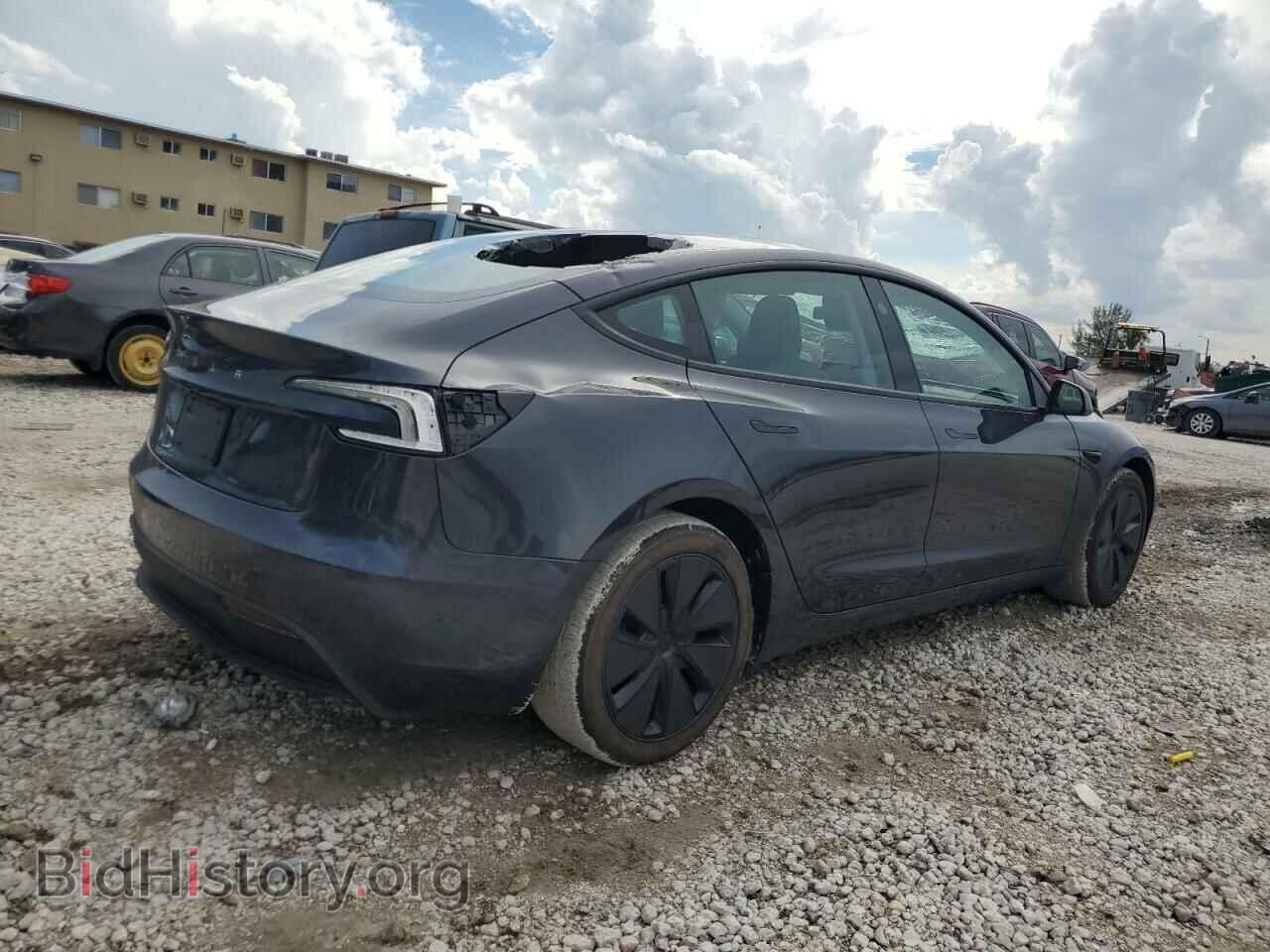 2024 TESLA MODEL 3 - VIN: 5YJ3E1EA4RF734404 - Photo 3