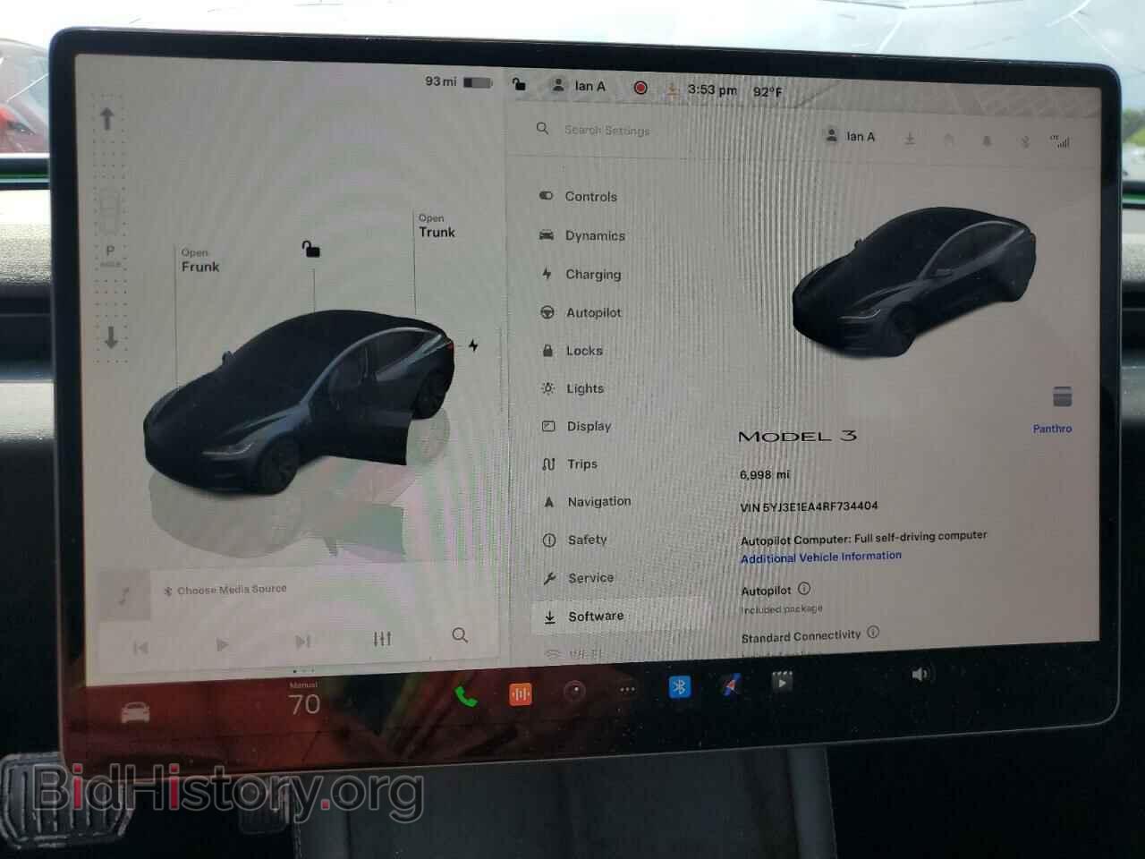 2024 TESLA MODEL 3 - VIN: 5YJ3E1EA4RF734404 - Photo 9