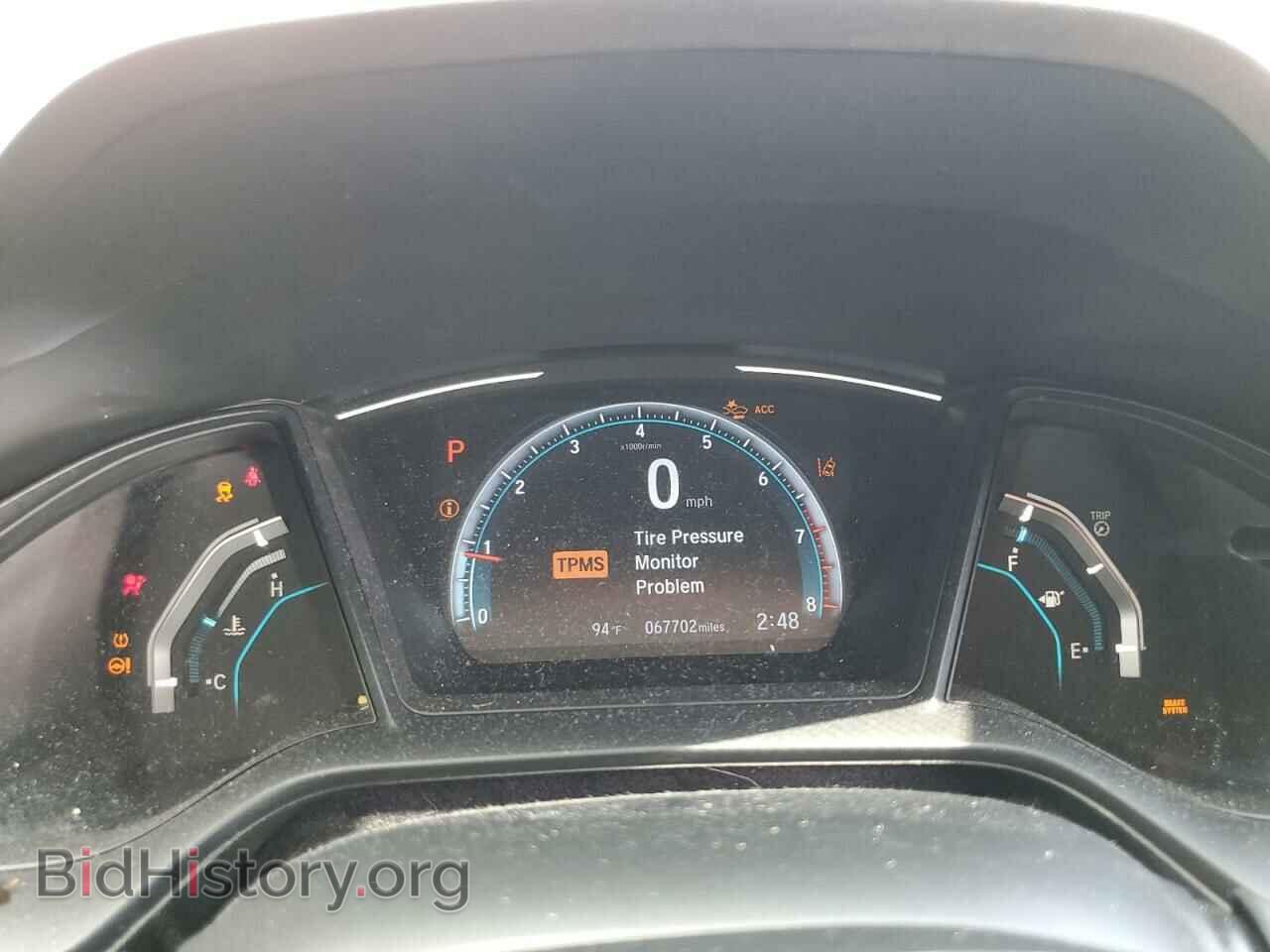 2019 HONDA CIVIC - VIN: 2HGFC2F6XKH561153 - Фото 9