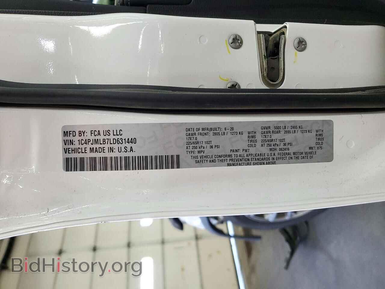 2020 JEEP CHEROKEE - VIN: 1C4PJMLB7LD631440 - Photo 13