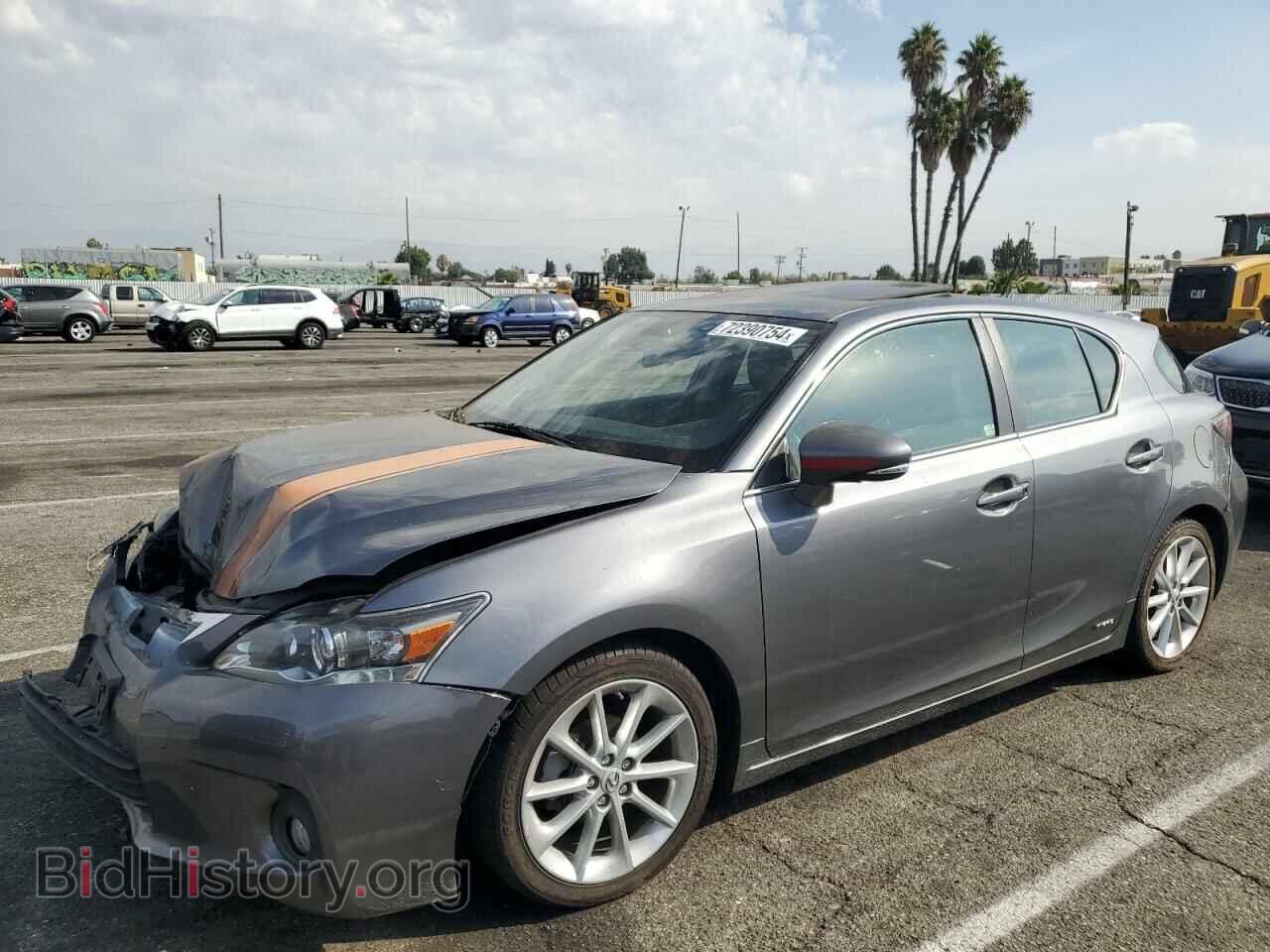 Photo JTHKD5BHXD2160277 - LEXUS CT 200 2013