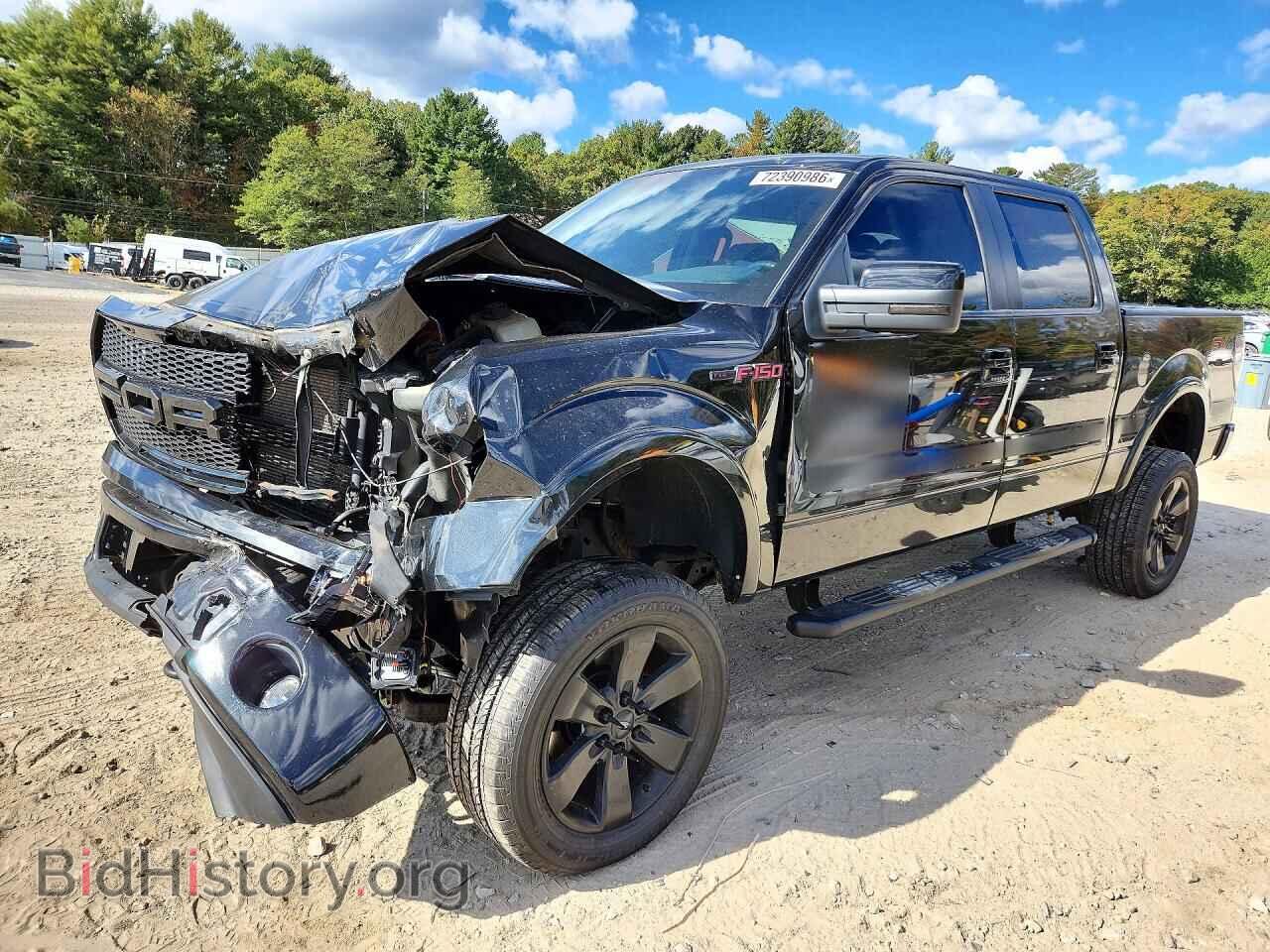 2013 Ford F150 Supercrew (VIN 1FTFW1EF5DFB71745) — фото 1 из 12, Copart, повреждение: передняя часть
