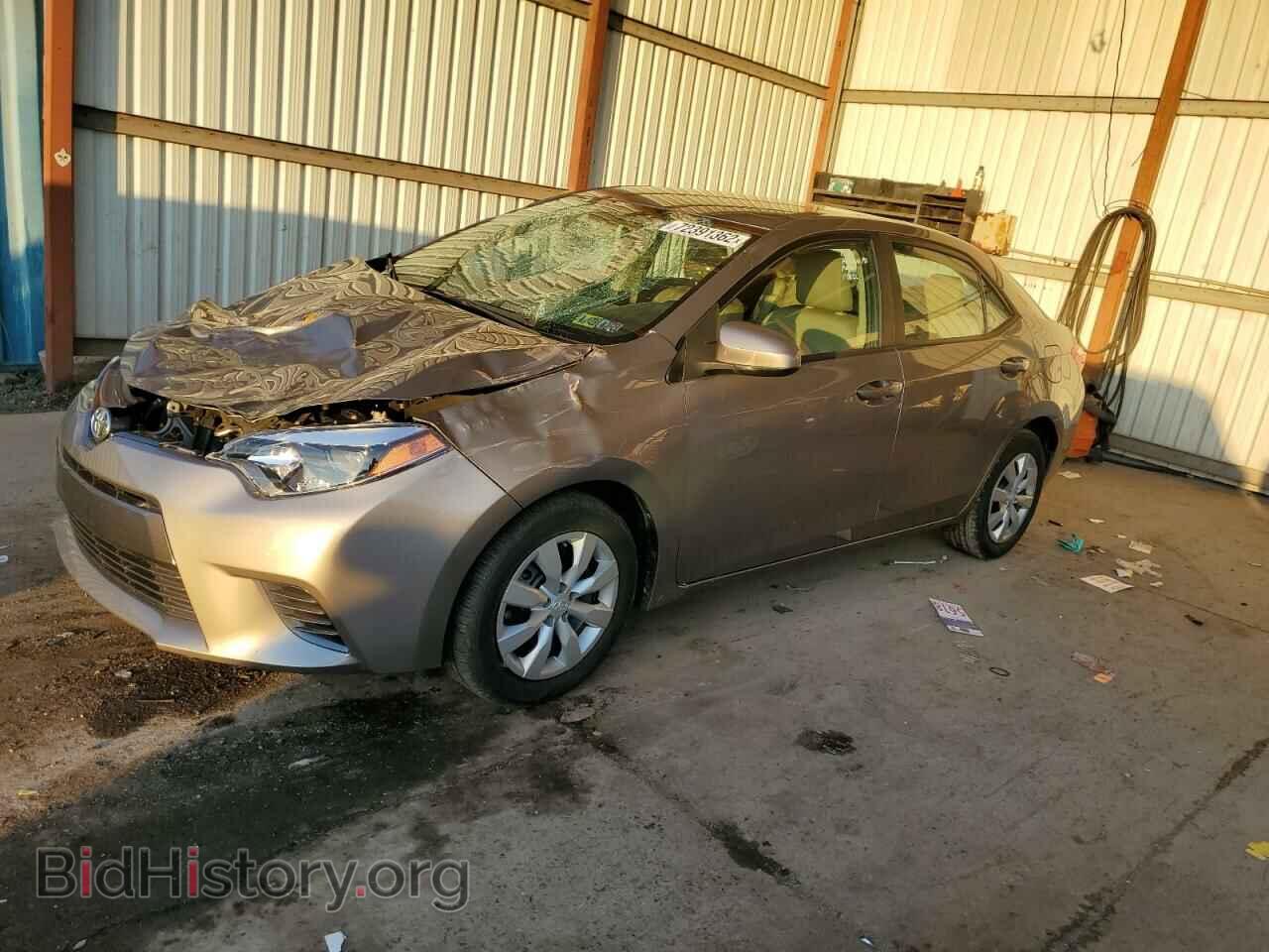 Photo 2T1BURHE9FC395523 - TOYOTA COROLLA 2015