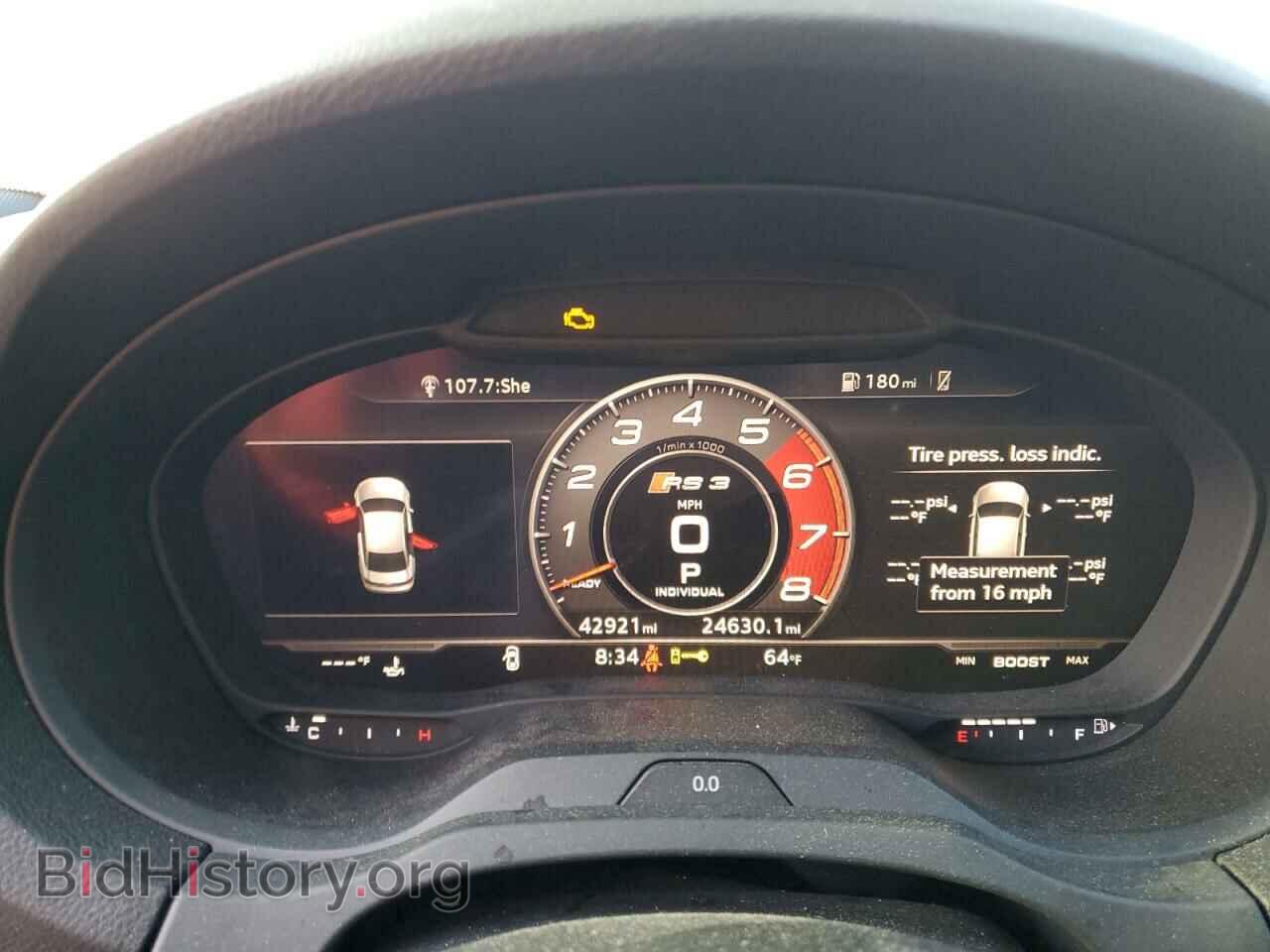 2019 AUDI RS3 - VIN: WUABWGFF6KA903460 - Фото 9