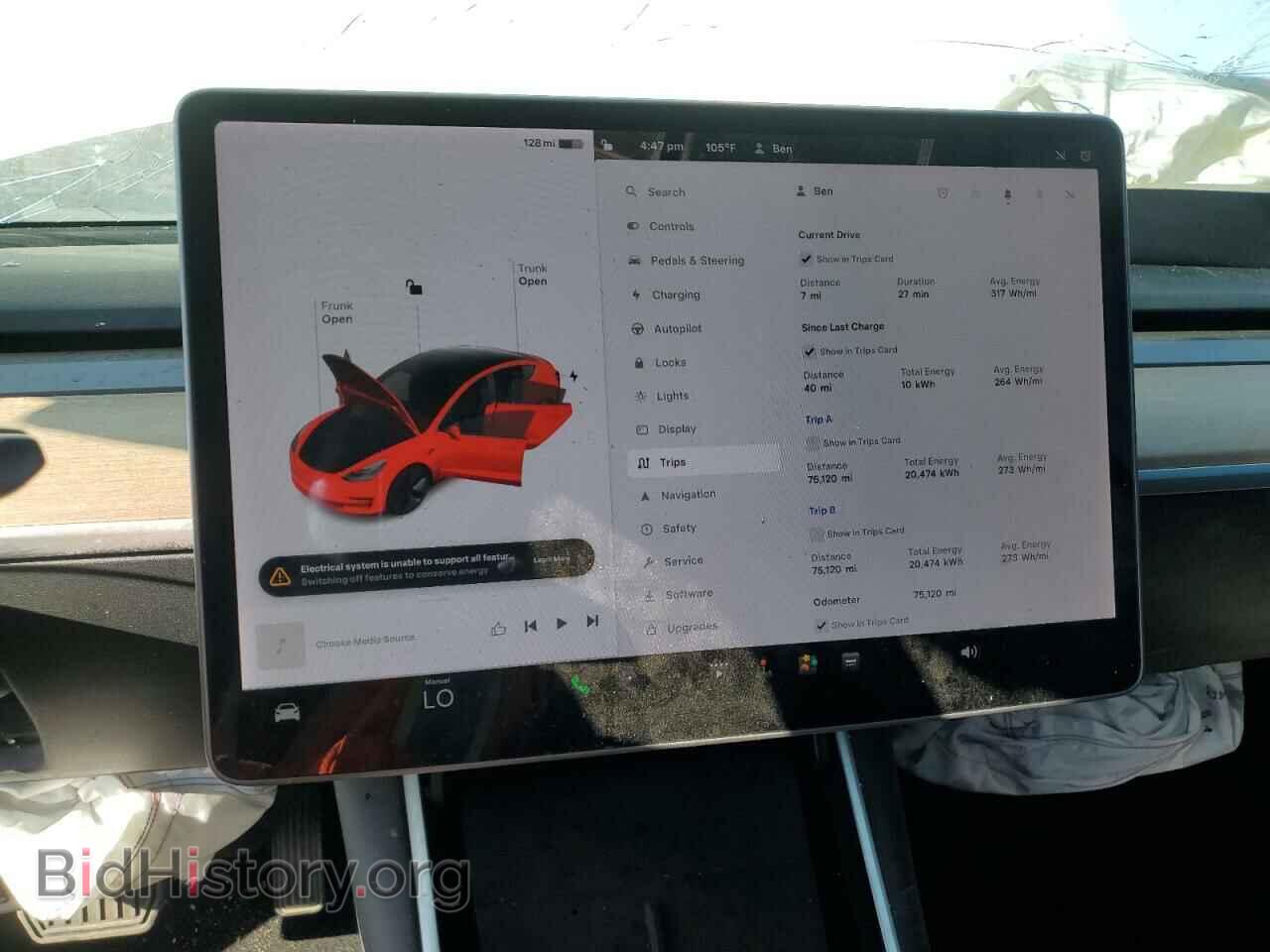 2020 TESLA MODEL 3 - VIN: 5YJ3E1EA9LF807466 - Фото 9