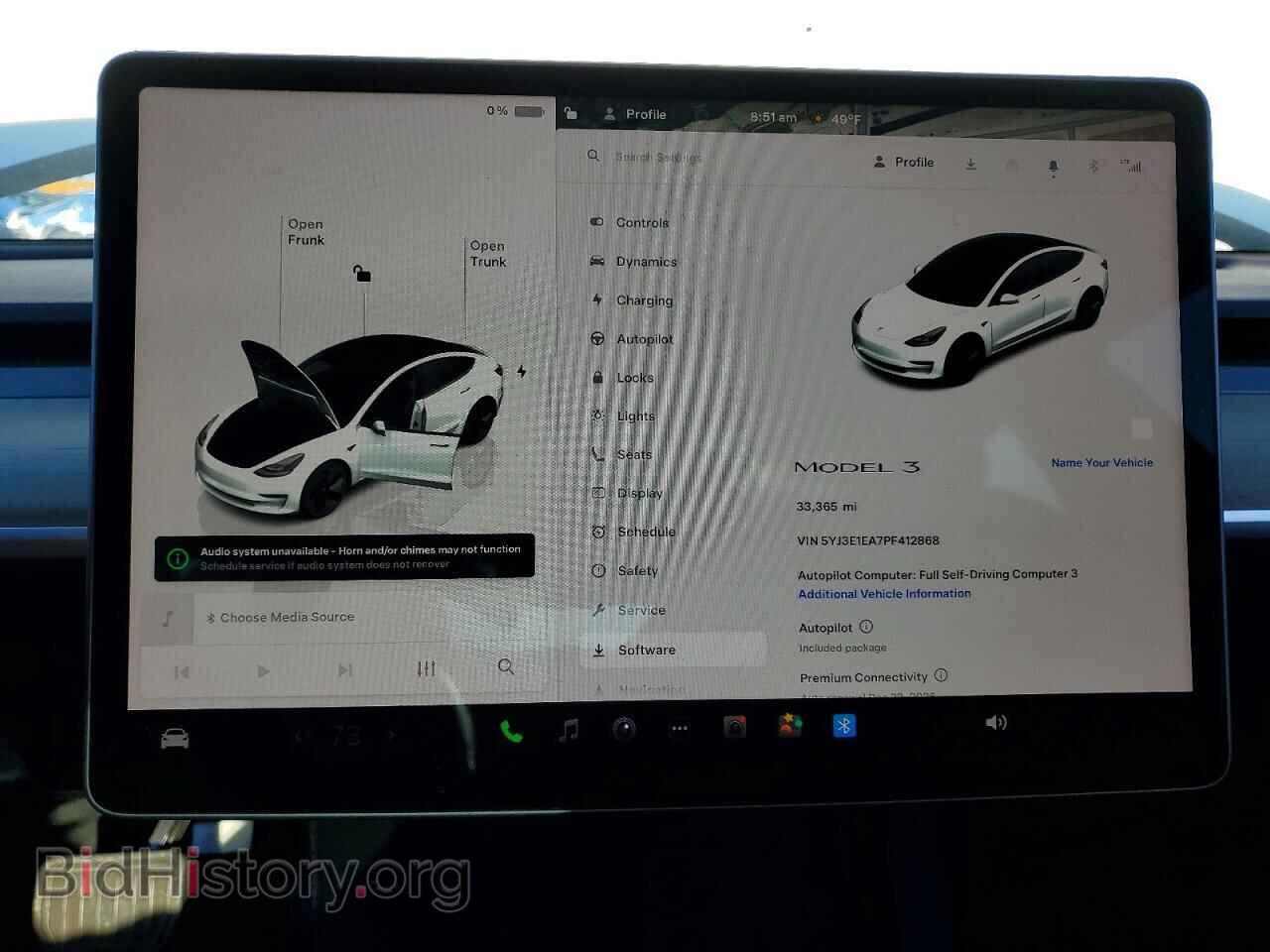 2023 TESLA MODEL 3 - VIN: 5YJ3E1EA7PF412868 - Photo 9