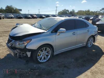 2010 Lexus HS HS 250h, серебристый — VIN JTHBB1BA7A2003061, Copart