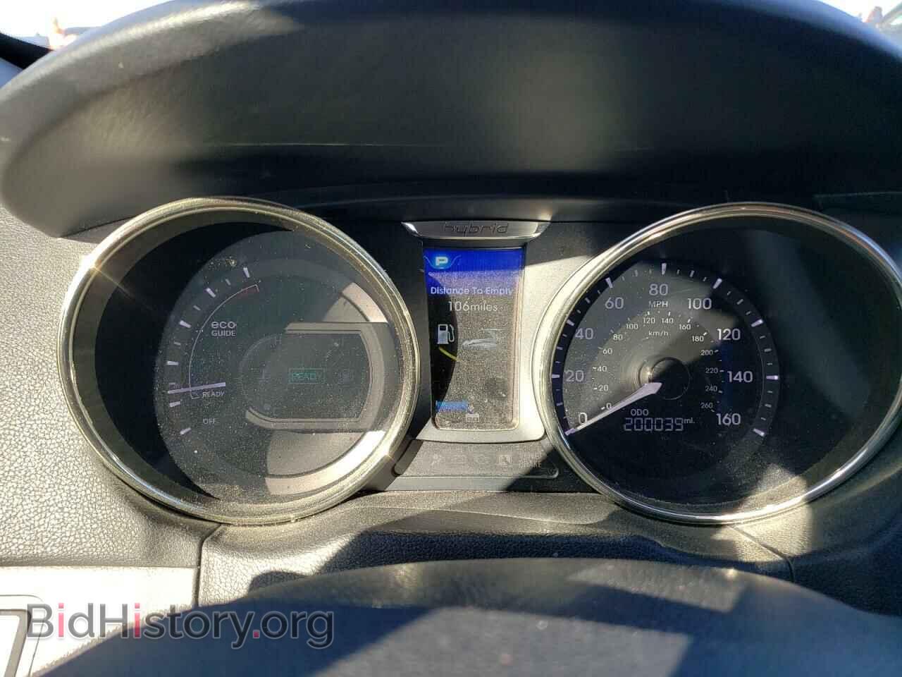 2012 HYUNDAI SONATA - VIN: KMHEC4A46CA022536 - Фото 9