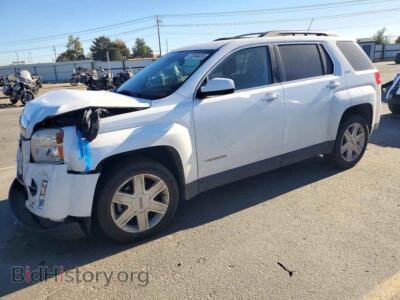 2012 GMC TERRAIN SLT, белый — VIN 2GKFLVEK5C6360244, Copart