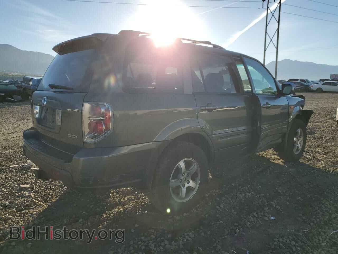 2007 HONDA PILOT - VIN: 2HKYF18607H509647 - Фото 3