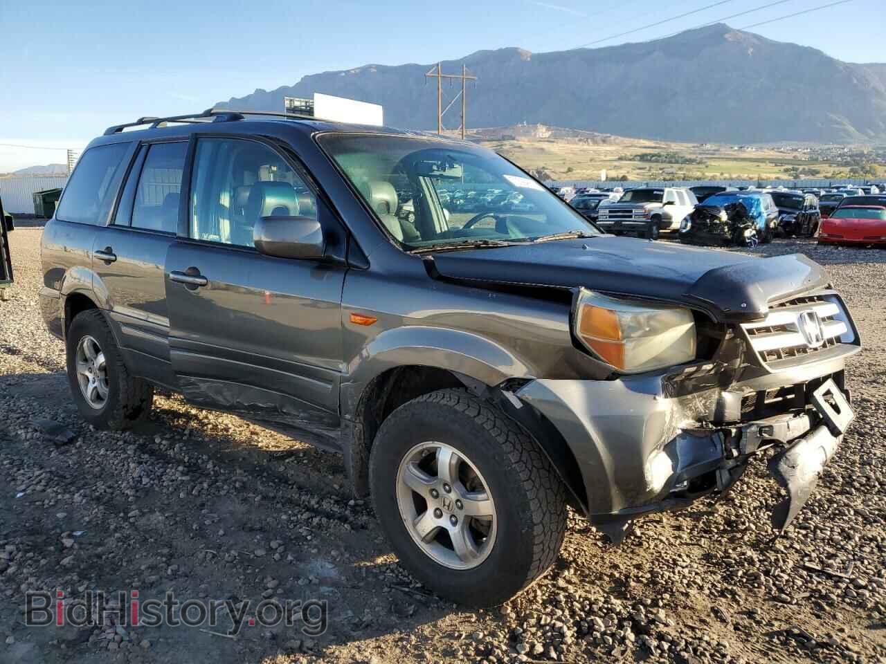2007 HONDA PILOT - VIN: 2HKYF18607H509647 - Фото 4