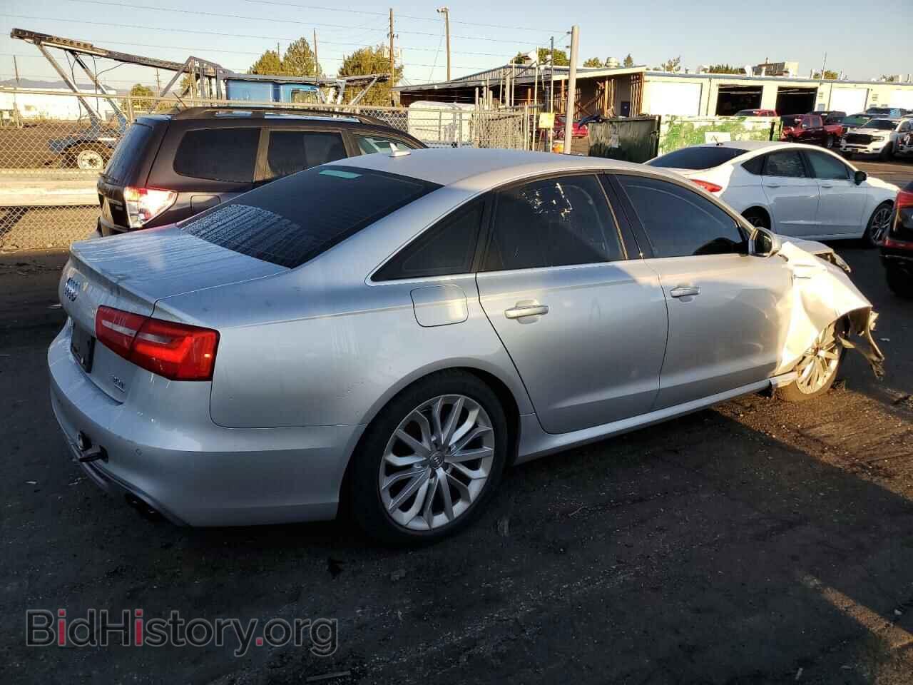2012 AUDI A6 - VIN: WAUHGAFC6CN106835 - Фото 3