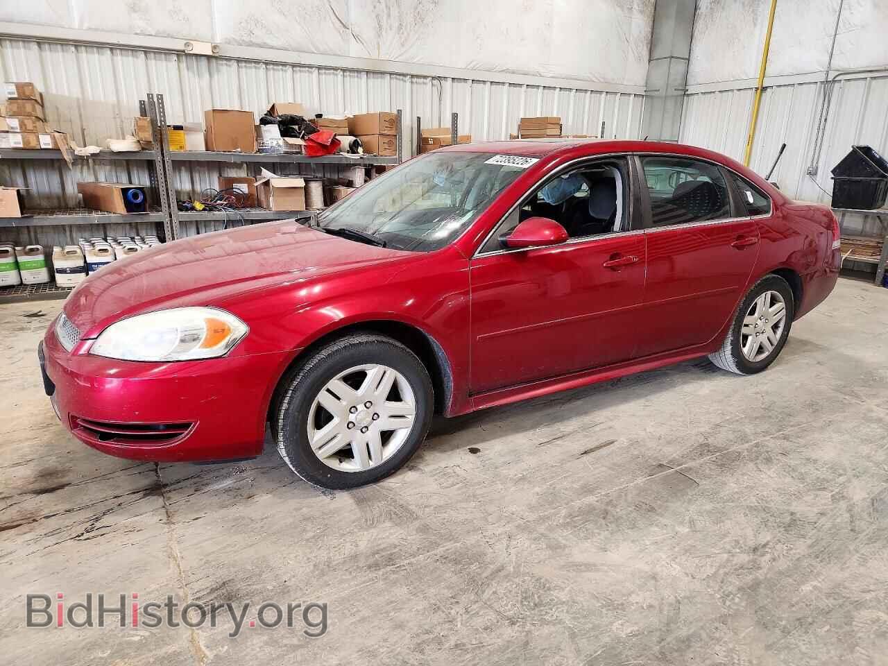 2014 Chevrolet IMPALA LT (VIN 2G1WB5E30E1126500) — photo 1 of 12, Copart, damage: front end