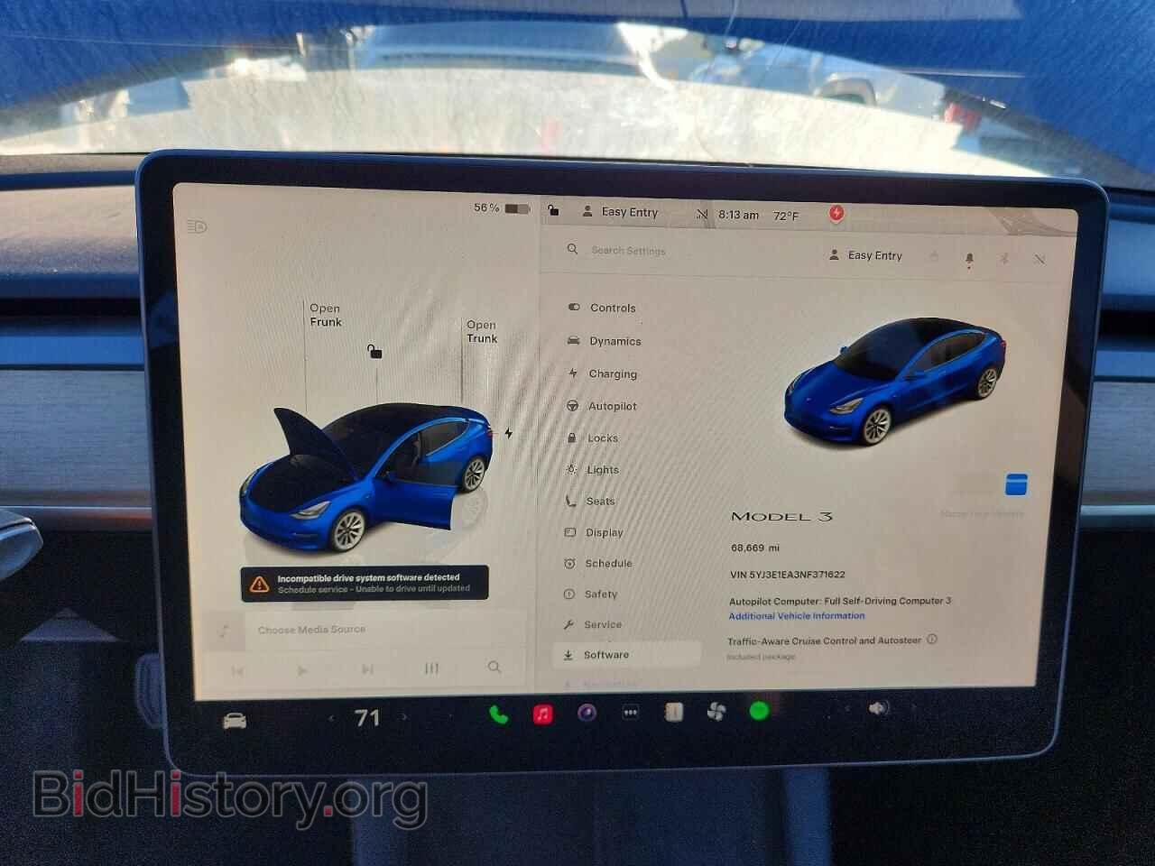 2022 TESLA MODEL 3 - VIN: 5YJ3E1EA3NF371622 - Photo 9
