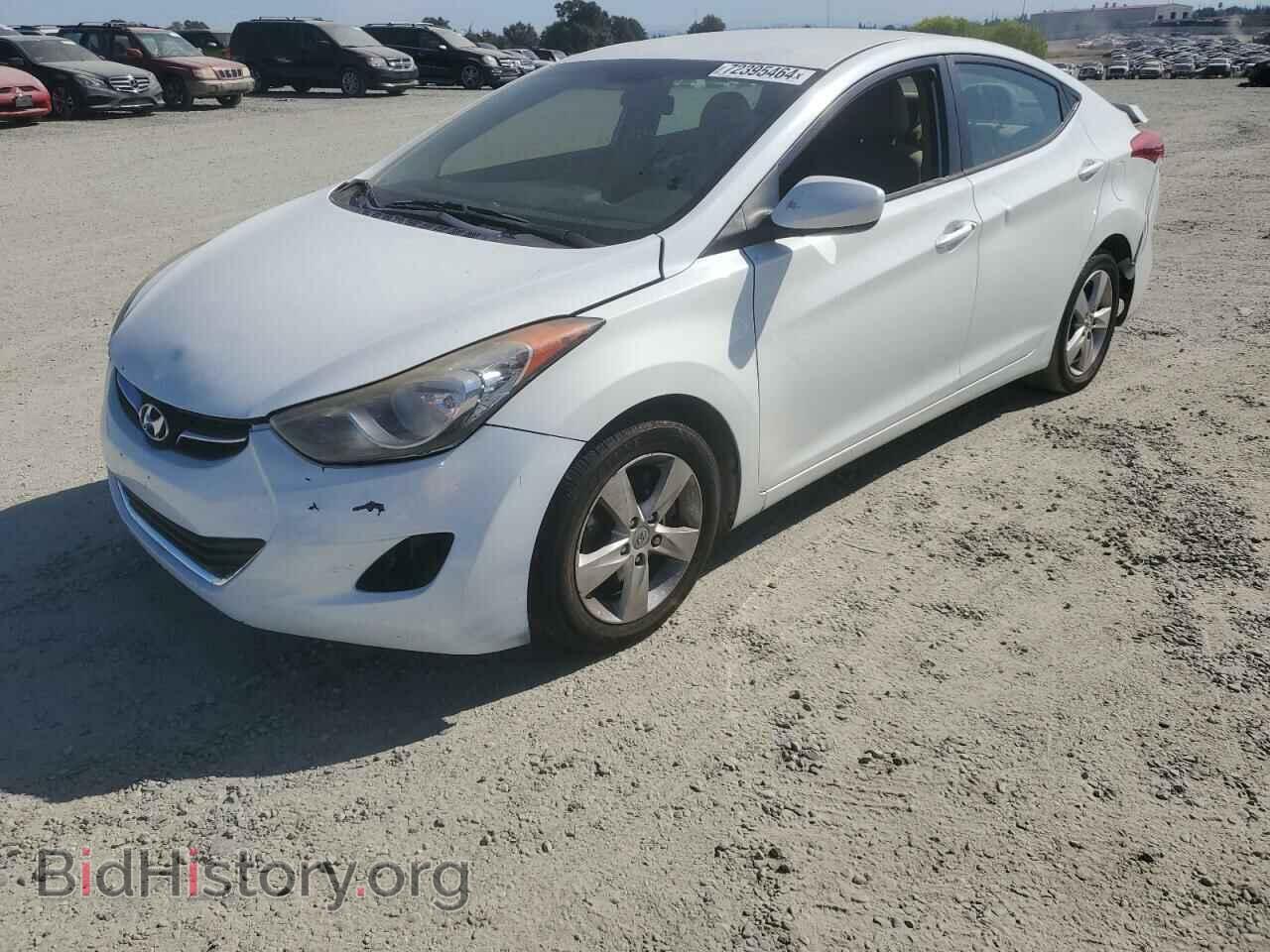Фотография 5NPDH4AEXCH107236 - HYUNDAI ELANTRA 2012