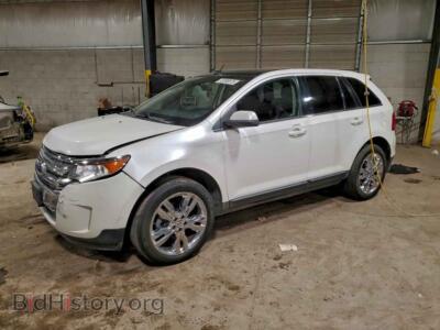 2013 Ford EDGE Limited, white — VIN 2FMDK4KCXDBB85250, Copart