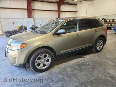 2013 Ford EDGE SEL, green — VIN 2FMDK3J97DBC56758, Copart