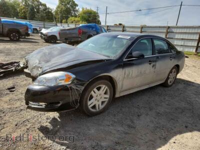 2015 Chevrolet IMPALA LT, blue — VIN 2G1WB5E35F1165567, Copart