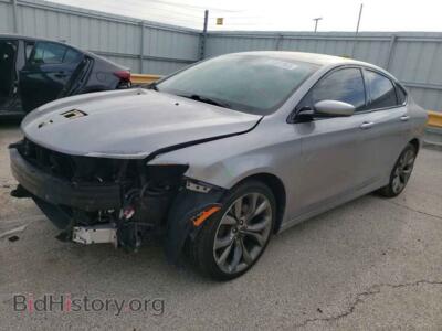 2015 Chrysler 200 200 S, серебристый — VIN 1C3CCCBBXFN566042, Copart