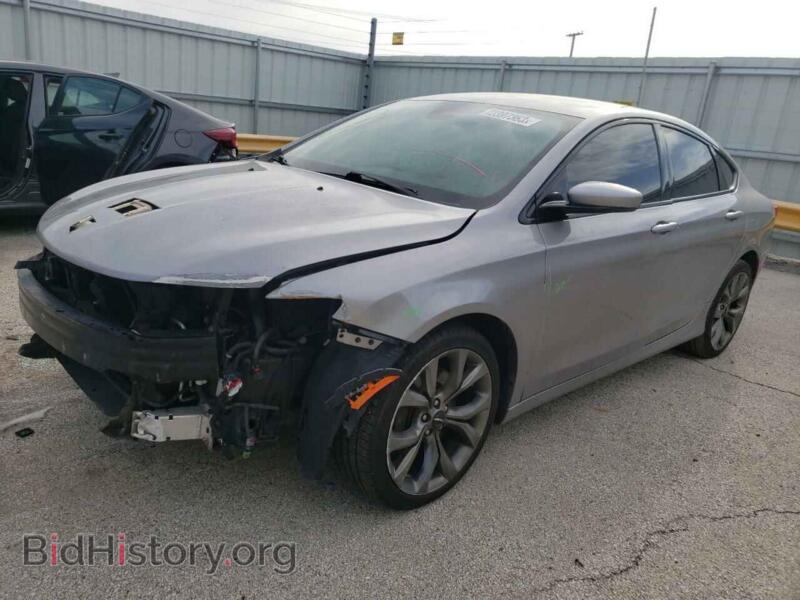 2015 Chrysler 200 200 S (VIN 1C3CCCBBXFN566042) — фото 1 из 12, Copart, повреждение: передняя часть