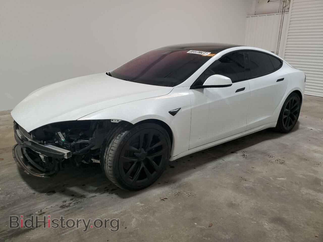Photo 5YJSA1E64NF461798 - TESLA MODEL S 2022