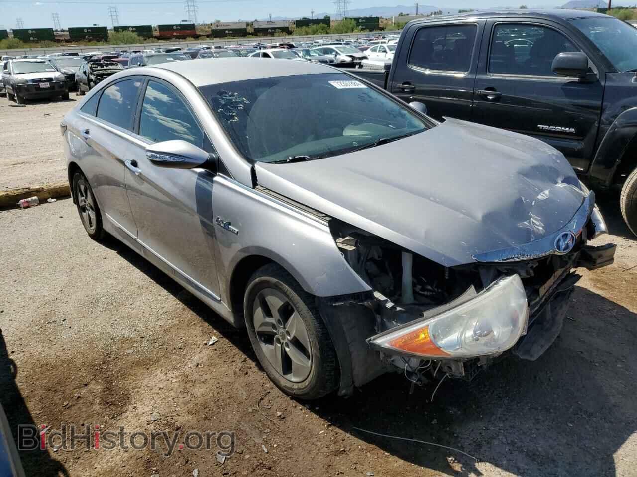 2012 HYUNDAI SONATA - VIN: KMHEC4A45CA027730 - Фото 4