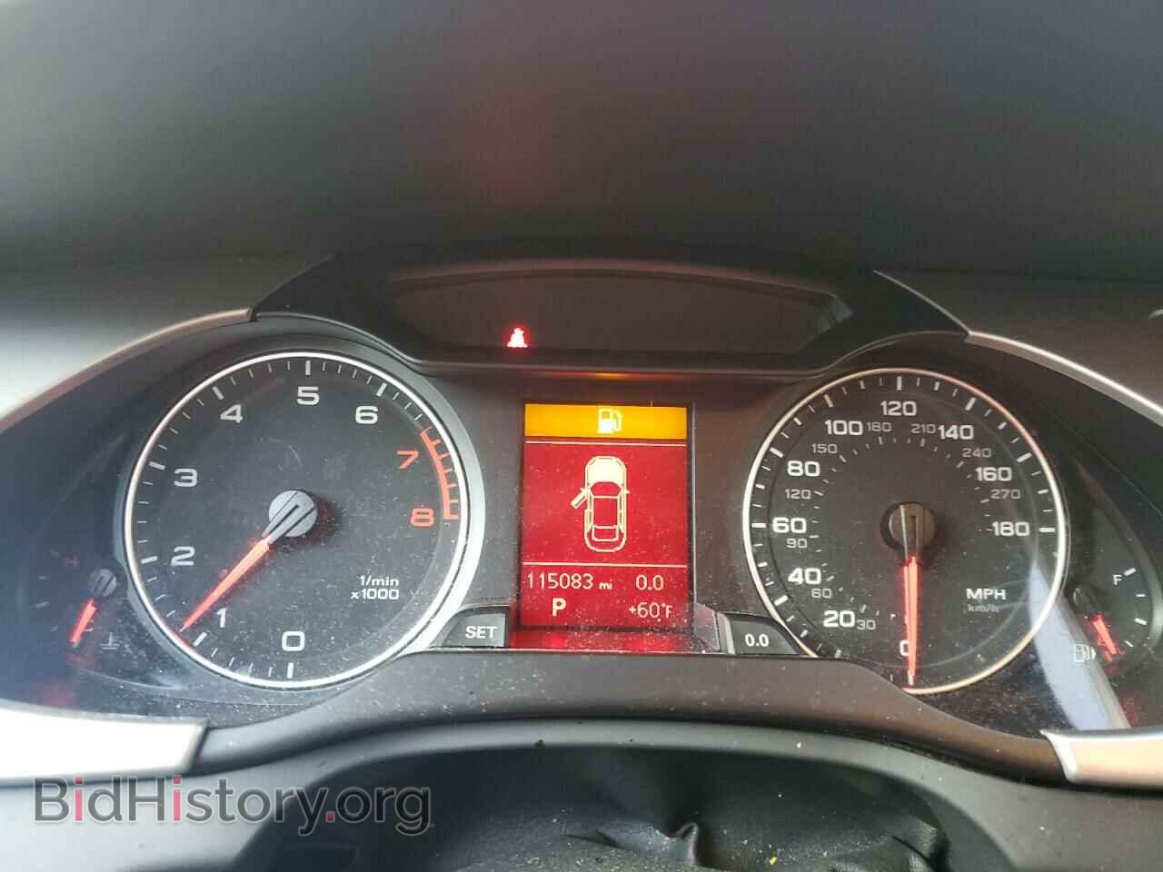 2012 AUDI A4 - VIN: WAUBFAFL1CN012709 - Фото 9