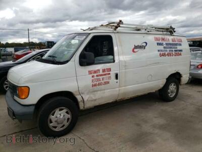 2007 Ford ALL MODELS Econoline, white — VIN 1FTNE24L07DA89210, Copart