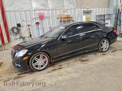 2010 Mercedes-Benz E-CLASS 350 4MATIC, черный — VIN WDDHF8HB1AA112216, Copart