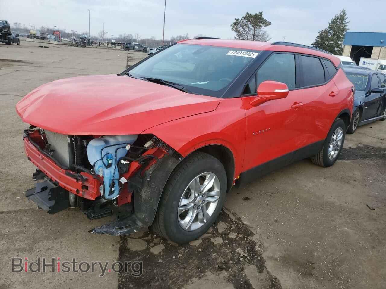 Фотография 3GNKBCRS0MS526403 - CHEVROLET BLAZER 2021