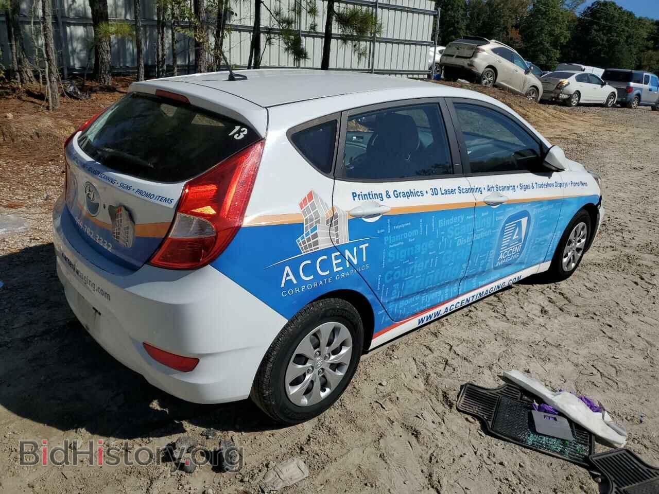 2017 HYUNDAI ACCENT - VIN: KMHCT5AEXHU312810 - Фото 3