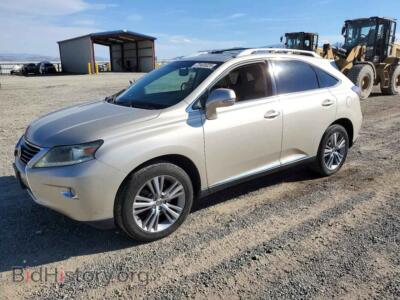 2015 Lexus RX350 Base, gold — VIN 2T2ZK1BA0FC158474, Copart