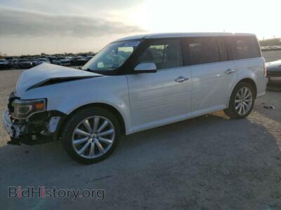 2014 Ford FLEX Flex Limit, white — VIN 2FMGK5D8XEBD05903, Copart
