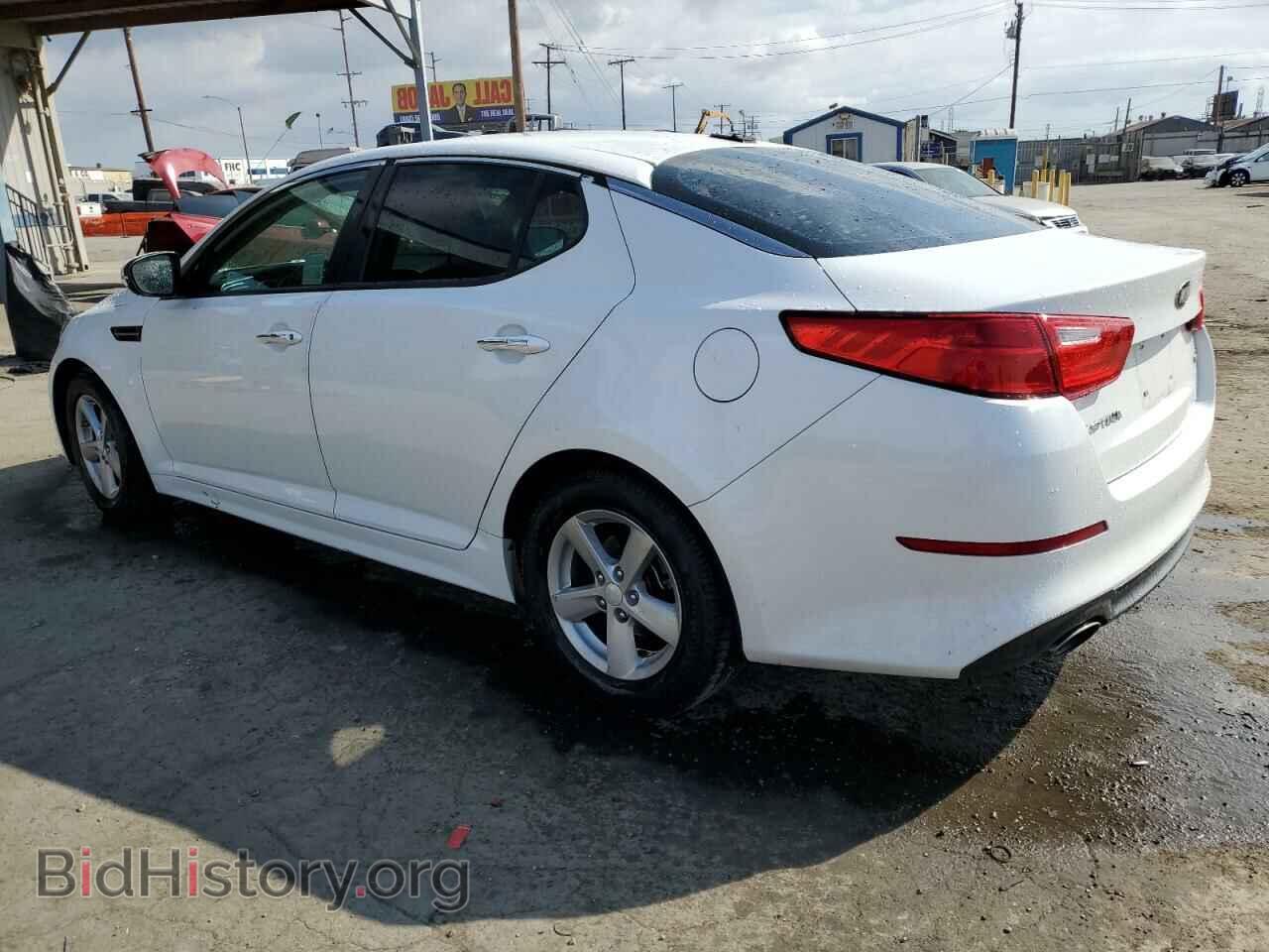 2015 KIA OPTIMA - VIN: 5XXGM4A70FG396427 - Фото 2