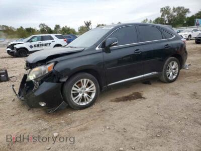 2010 Lexus RX450 450H, черный — VIN JTJZB1BA1A2000816, Copart