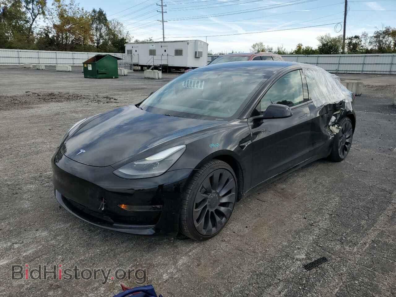 Photo 5YJ3E1EC7MF061120 - TESLA MODEL 3 2021