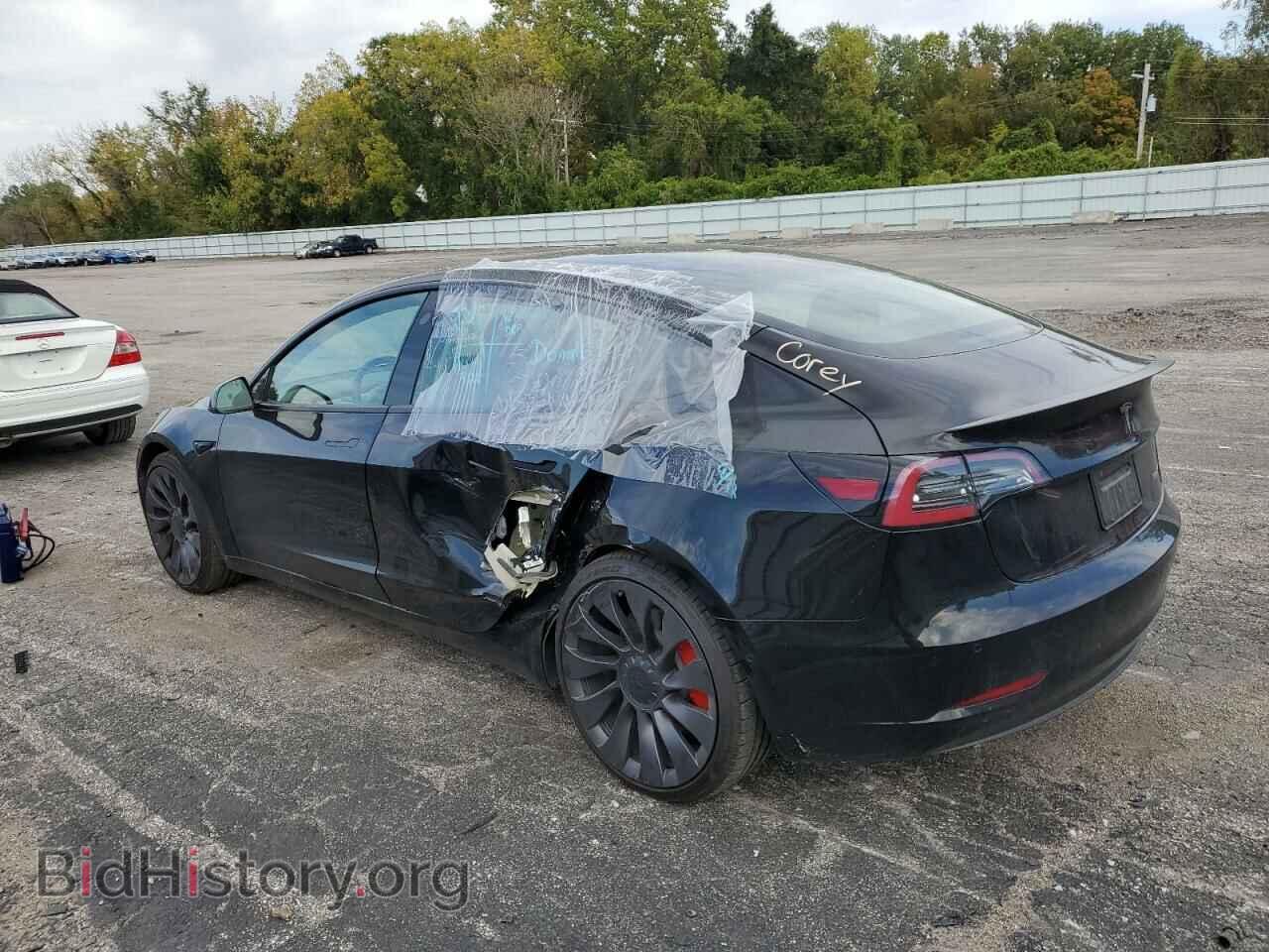 2021 TESLA MODEL 3 - VIN: 5YJ3E1EC7MF061120 - Фото 2