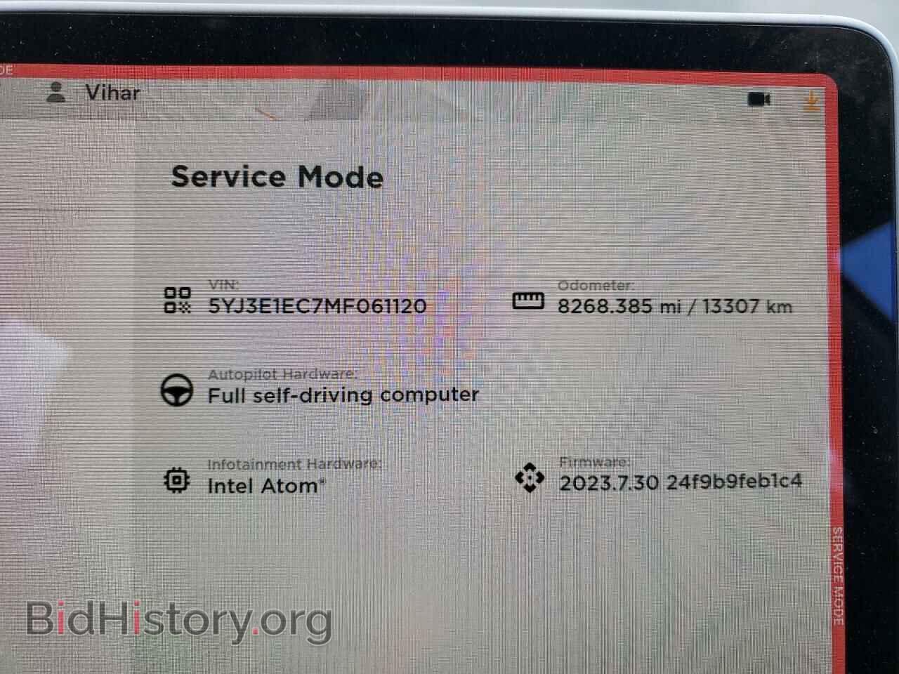 2021 TESLA MODEL 3 - VIN: 5YJ3E1EC7MF061120 - Фото 9