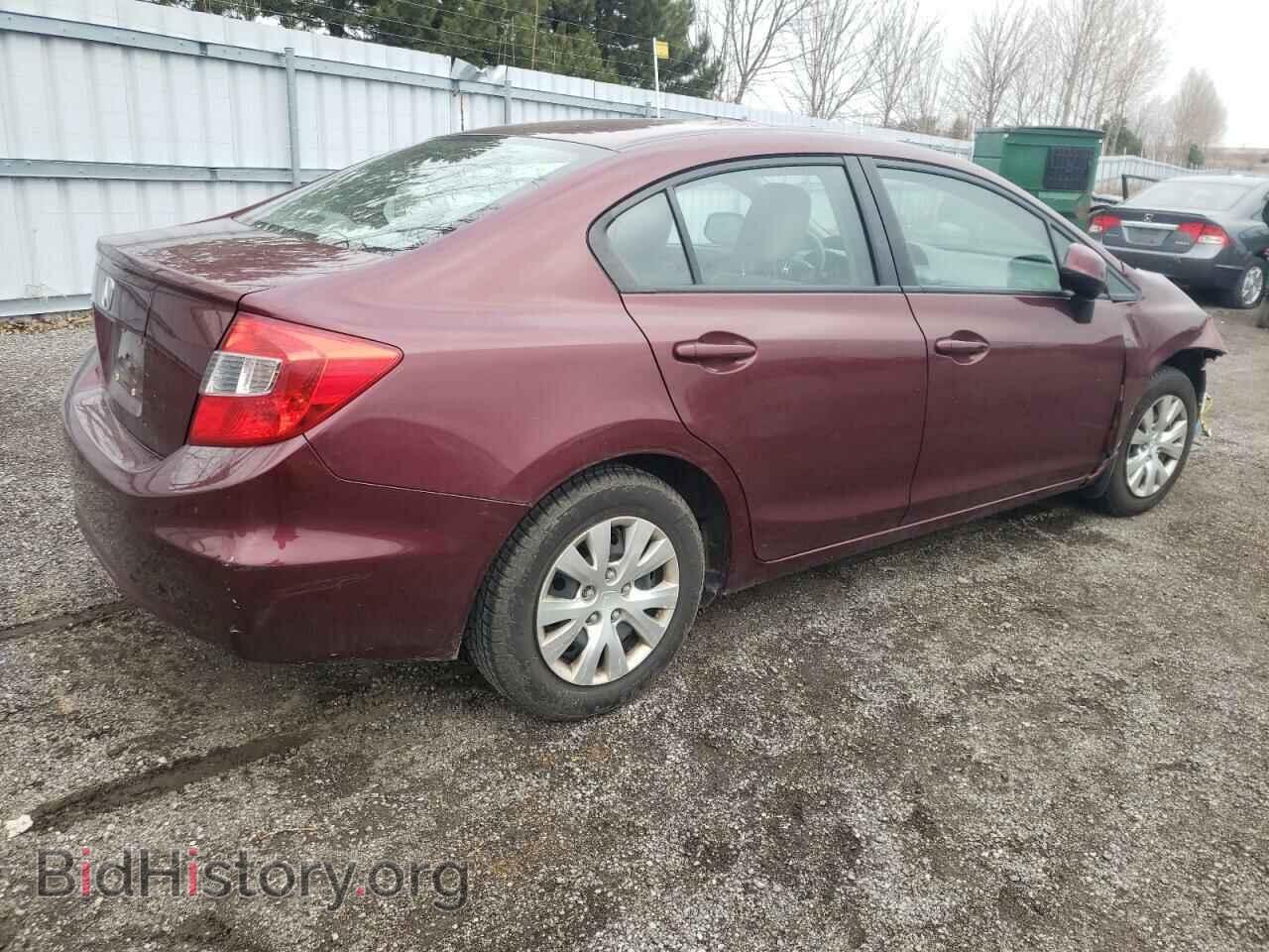 2012 HONDA CIVIC - VIN: 2HGFB2F4XCH034314 - Фото 3