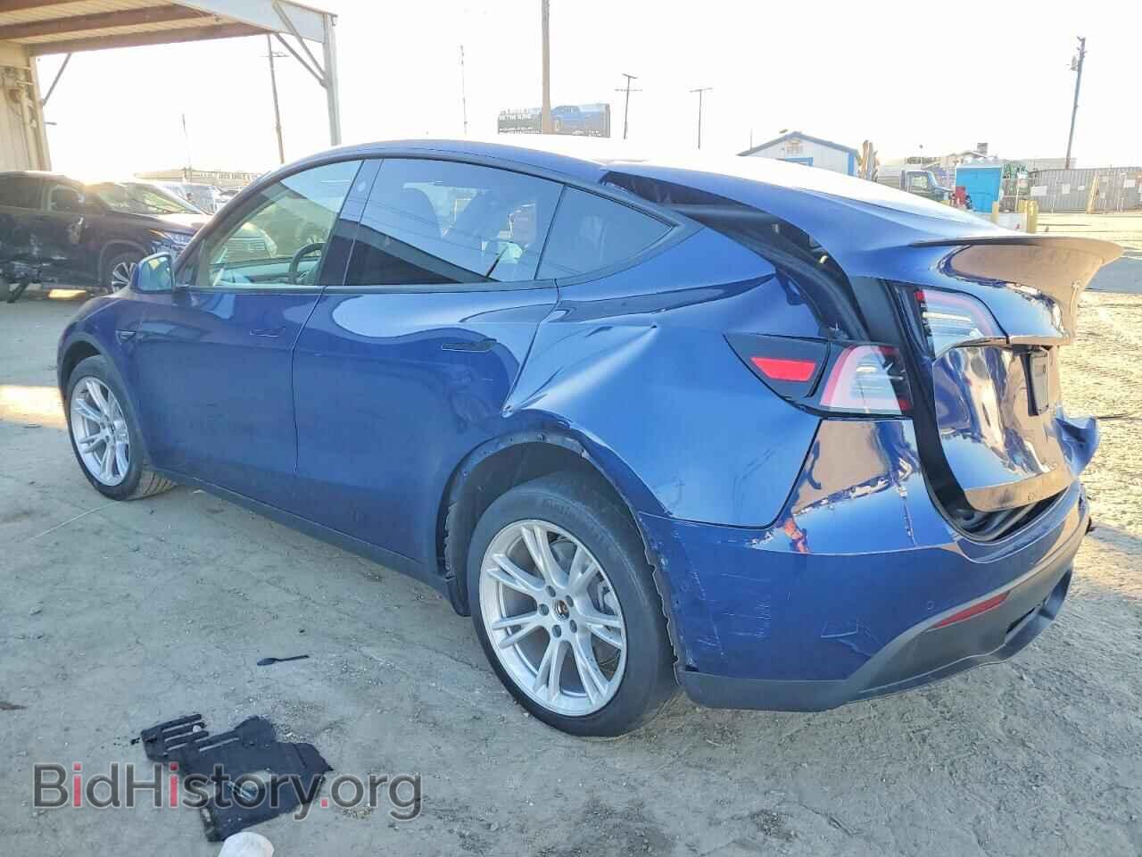 2022 TESLA MODEL Y - VIN: 7SAYGDEEXNF429524 - Фото 2