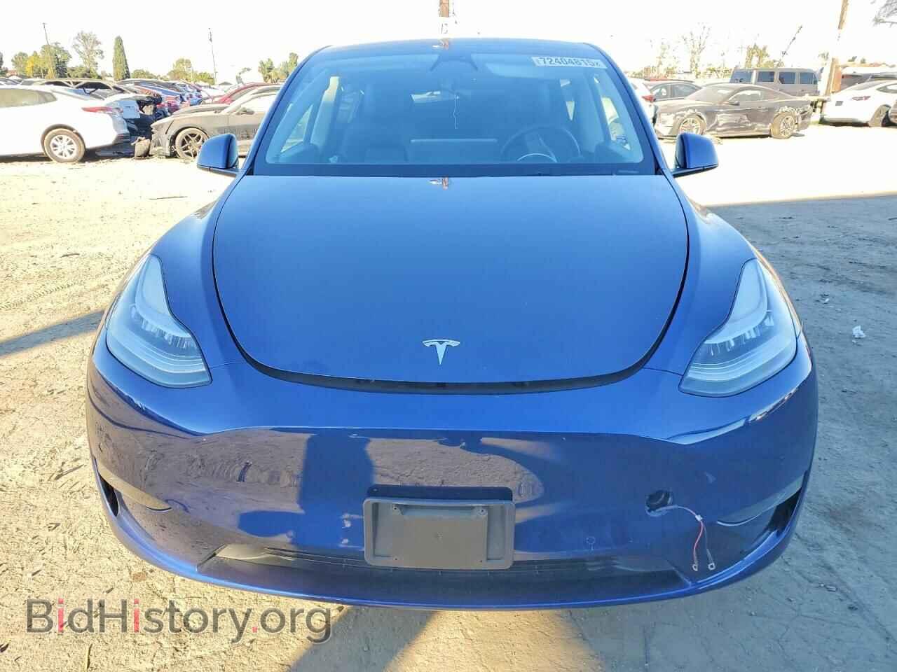 2022 TESLA MODEL Y - VIN: 7SAYGDEEXNF429524 - Фото 5