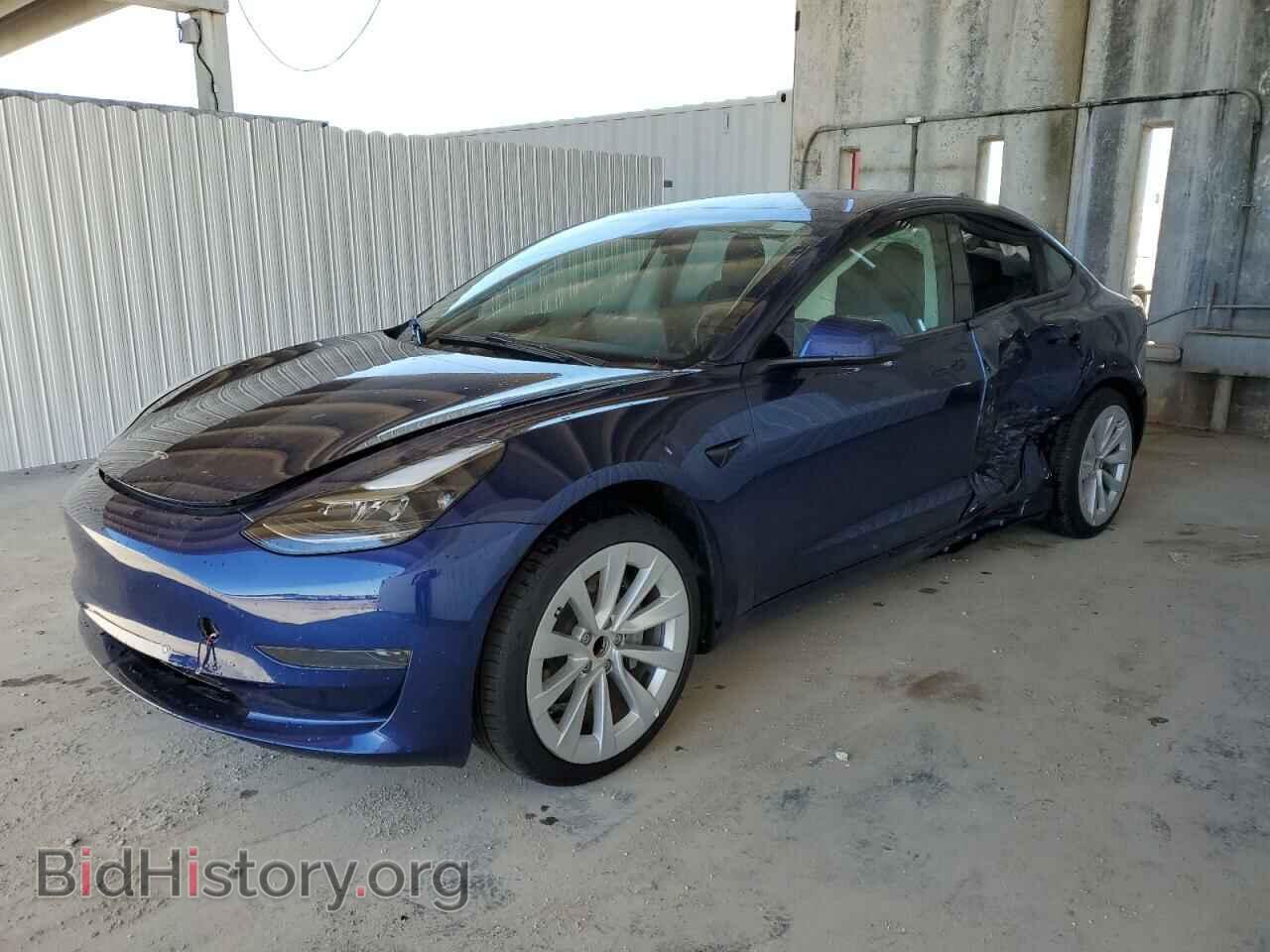 Photo 5YJ3E1EA3NF369868 - TESLA MODEL 3 2022