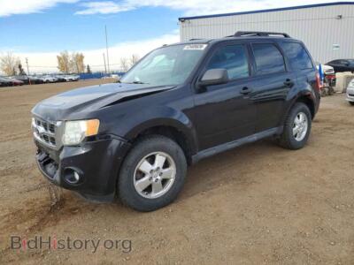 2011 Ford ESCAPE XLT, черный — VIN 1FMCU9DG6BKB67978, Copart