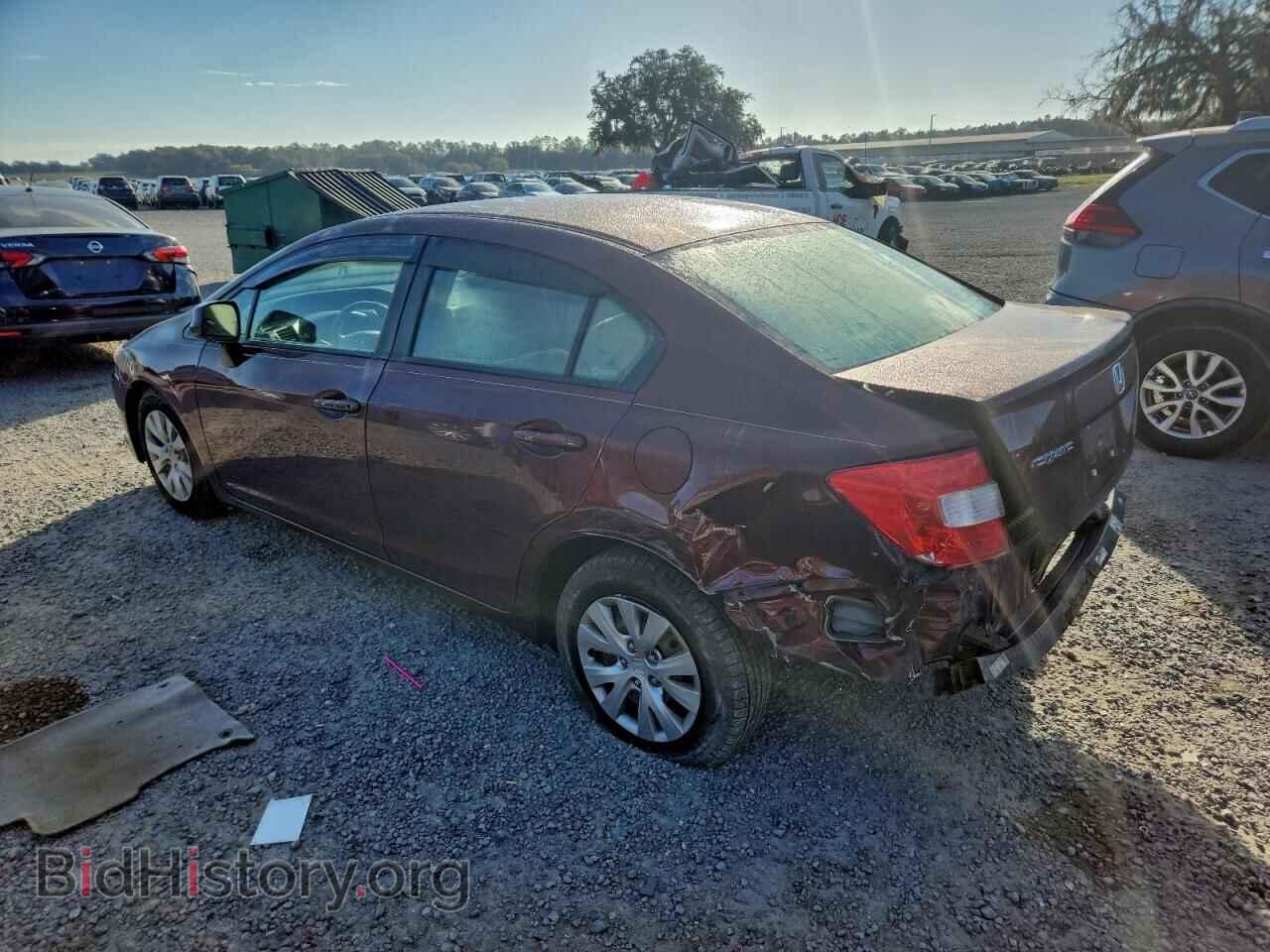 2012 HONDA CIVIC - VIN: 19XFB2F5XCE334700 - Фото 2