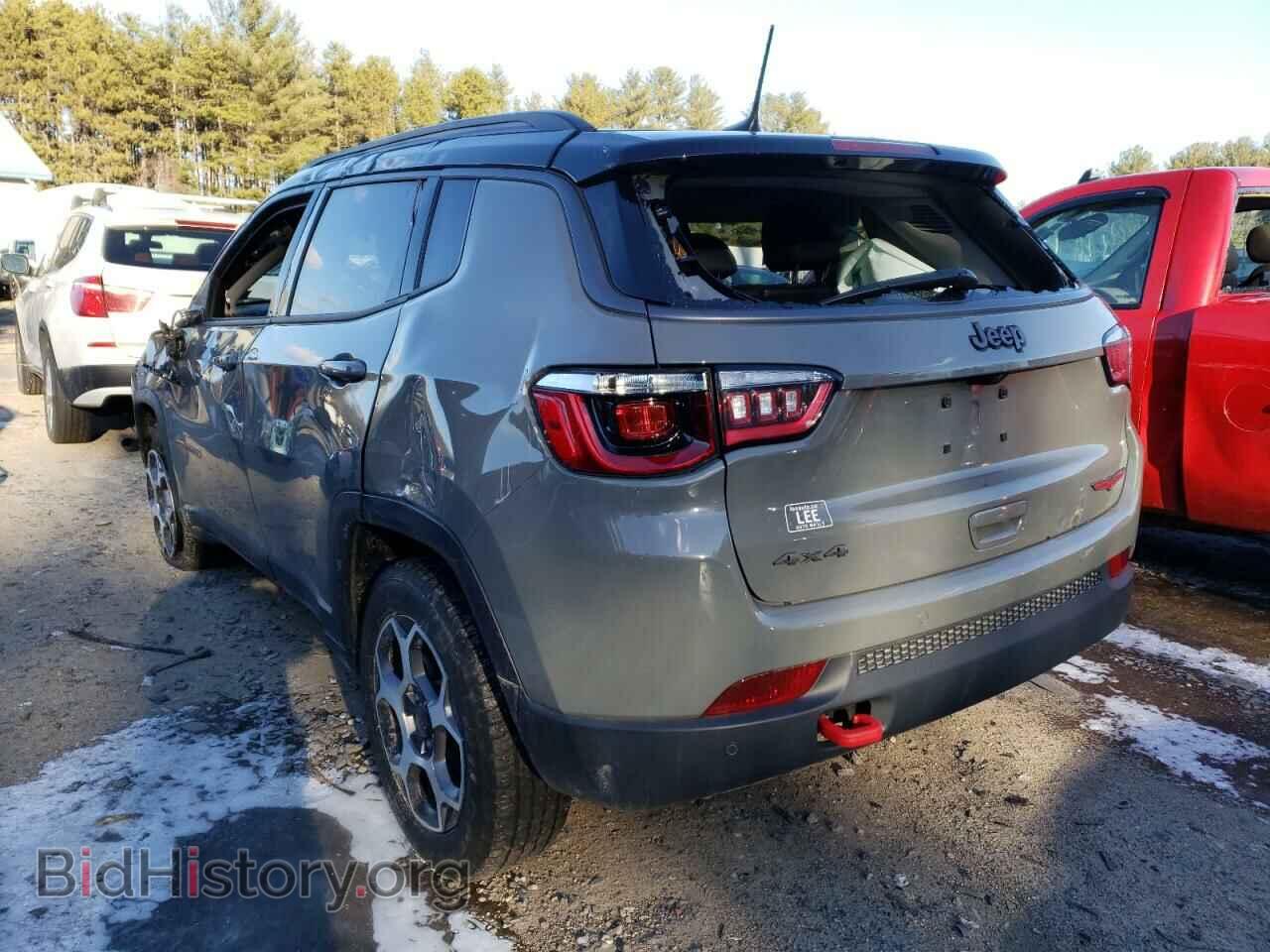2022 JEEP COMPASS - VIN: 3C4NJDDB3NT114980 - Фото 2