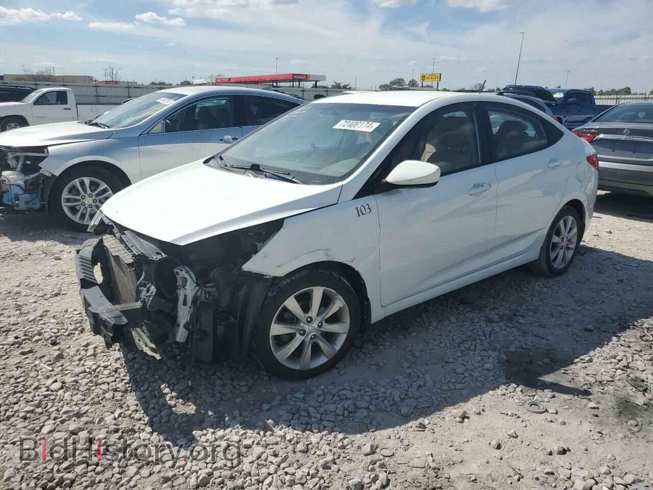 Фотография KMHCU4AE1DU449376 - HYUNDAI ACCENT 2013