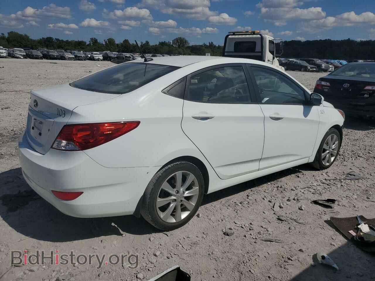 2013 HYUNDAI ACCENT - VIN: KMHCU4AE1DU449376 - Фото 3