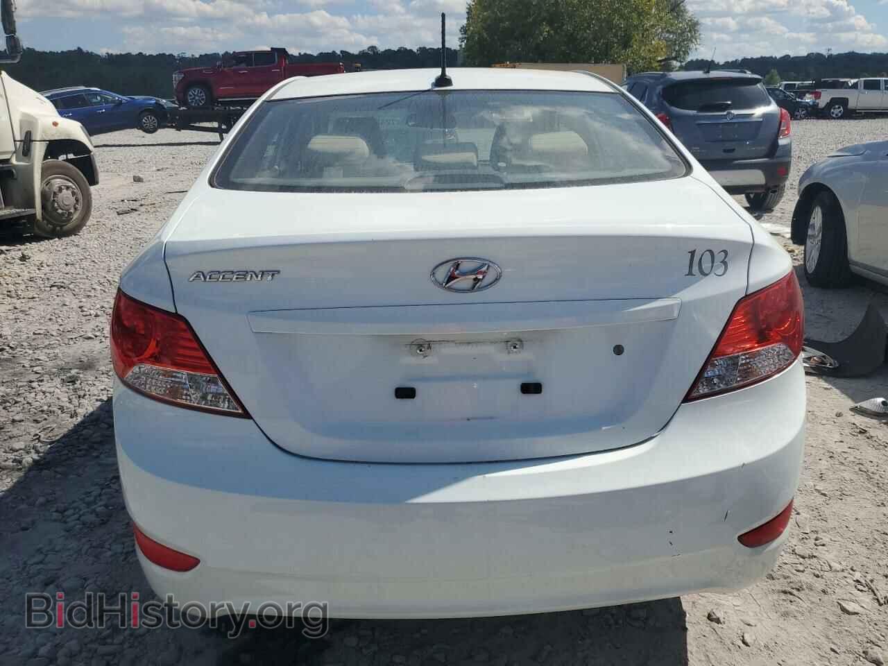 2013 HYUNDAI ACCENT - VIN: KMHCU4AE1DU449376 - Фото 6